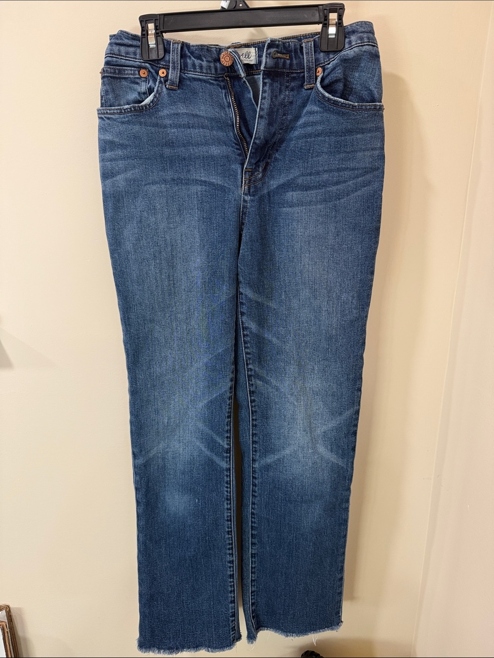 Madewell Women’s bootcut Jeans in Medium Blue Wash
